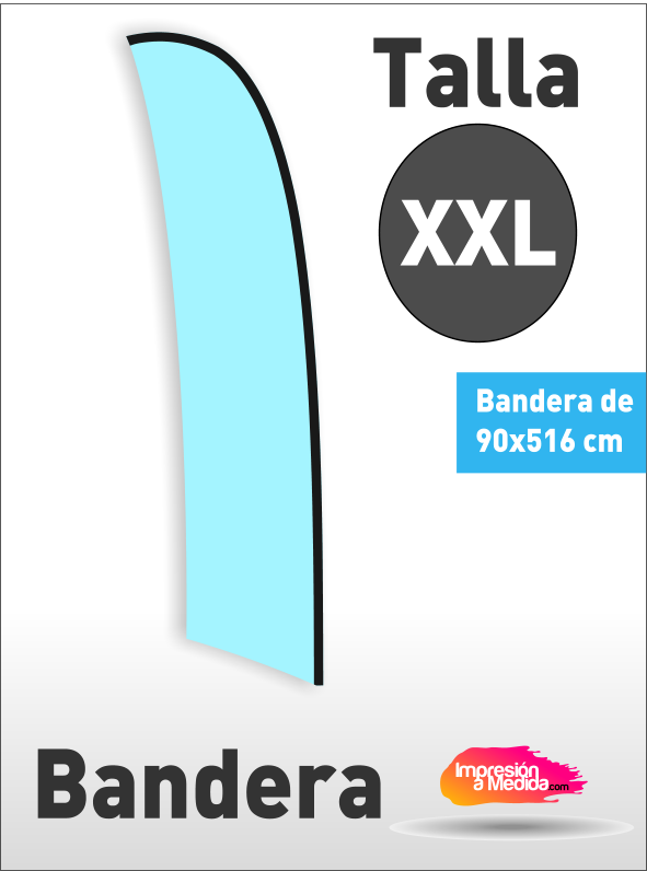 Bandera SURF. Talla XXL